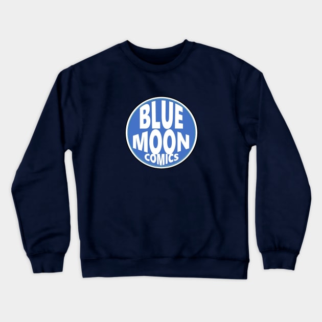 Blue Moon Comics Group Logo Crewneck Sweatshirt by Blue Moon Comics Group